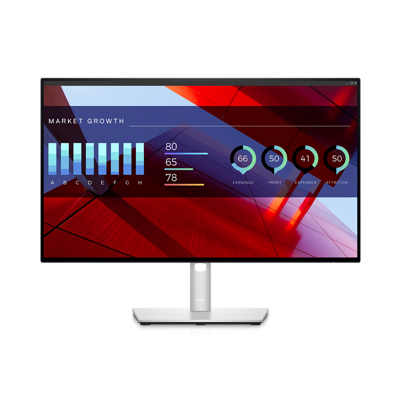 Dell UltraSharp Monitor U2422H | 24inch | IPS | FHD | 60Hz - 5ms | 100%  sRGB 
