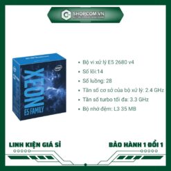 CPU Intel Xeon E5 2680 v4 - Shopcom