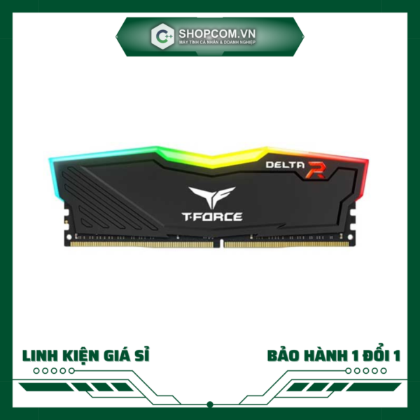Ram DDR4 TeamGroup 16G/3200 T-Force Delta RGB (1x 16GB)V
